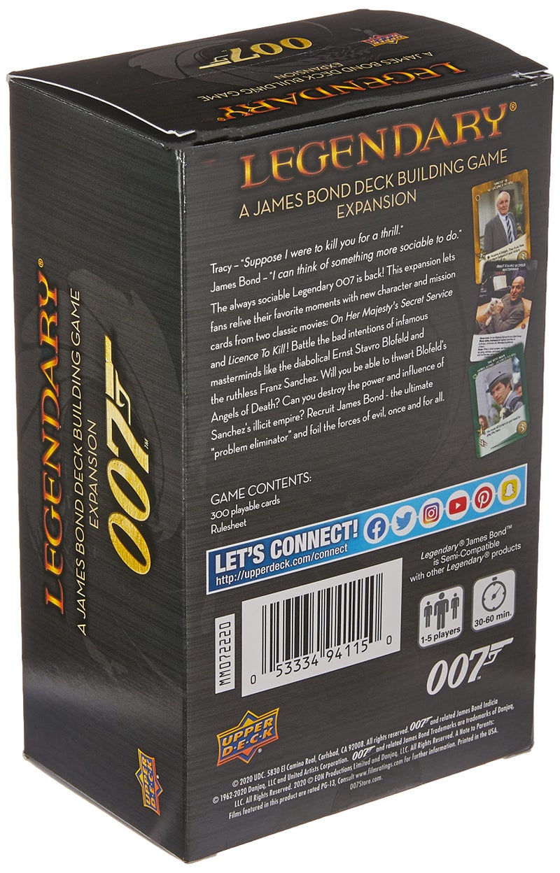 Upper Deck Legendary: James Bond Expansion - Image 2